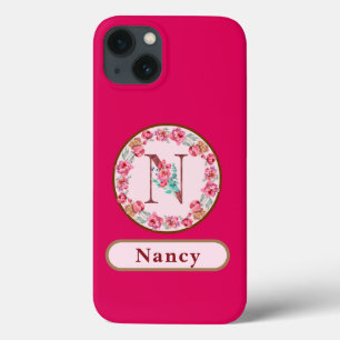 Case-Mate iPhone Case Joli Monogramme N Floral