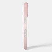 Coques Case-Mate iPhone Joli monogramme rose personnalisable & écriture de (Verso / Droite)