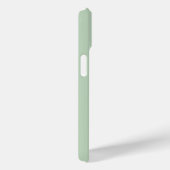 Coques Case-Mate iPhone Joli Monogramme vert fille (Verso / Droite)