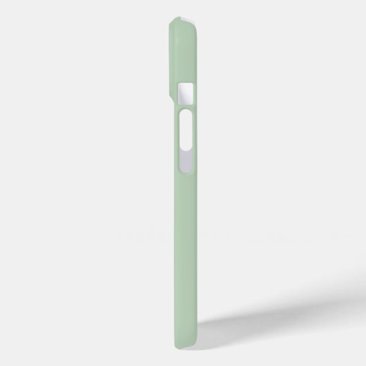 Coques Case-Mate iPhone Joli Monogramme vert fille (Verso / Gauche)