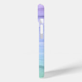 Coques Case-Mate iPhone Joli Motif aquarelle bleu Ombre Abstrait (Verso / Gauche)