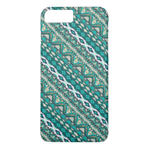 Coques Pour iPhone Joli motif aztèque de design vert mignon