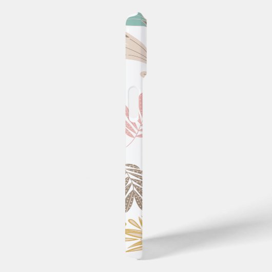 Coques Case-Mate iPhone joli motif botanique floral girly monogrammed (Verso / Droite)