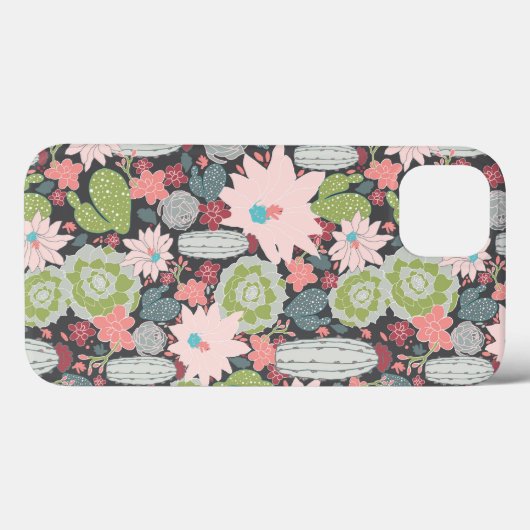 Coques Case-Mate iPhone Joli Motif Cactus (Verso (horizontal))