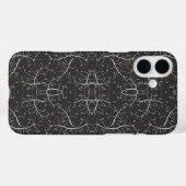 Coques Case-Mate iPhone Joli motif d'arbre noir et blanc (Verso (horizontal))