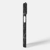 Coques Case-Mate iPhone Joli motif d'arbre noir et blanc (Verso / Droite)