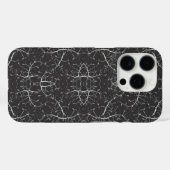 Coques Case-Mate iPhone Joli motif d'arbre noir et blanc (Verso (horizontal))