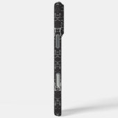Coques Case-Mate iPhone Joli motif d'arbre noir et blanc (Verso / Droite)
