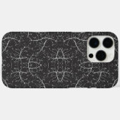 Coques Case-Mate iPhone Joli motif d'arbre noir et blanc (Verso (horizontal))