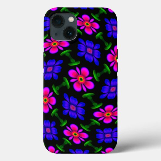 Coques Case-Mate iPhone Joli Motif de fleurs roses (Verso)