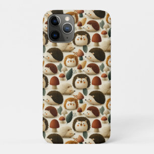 Case-Mate iPhone Case Joli motif de hérisson et de champignon de la forê