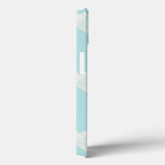 Coques Case-Mate iPhone Joli Motif de libellules de monogramme (Verso / Droite)