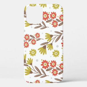 Case-Mate iPhone Case Joli motif floral, arrière - plan sans soudure.