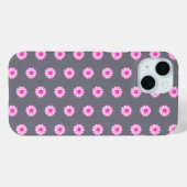 Coques Case-Mate iPhone Joli motif floral de fond (Verso (horizontal))