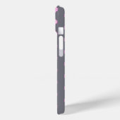 Coques Case-Mate iPhone Joli motif floral de fond (Verso / Gauche)
