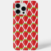 Coques Case-Mate iPhone Joli motif fraise esthétique (Verso)