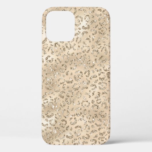 Coques Case-Mate iPhone Joli motif imprimé de peau de léopard guépard marr (Verso)