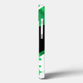 Coques Case-Mate iPhone Joli motif moderne et vert (Verso / Gauche)