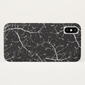 Coques Case-Mate iPhone Joli motif noir blanc (Dos (Horizontal))