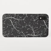 Coques Case-Mate iPhone Joli motif noir blanc (Dos (Horizontal))