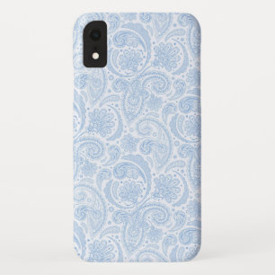Case-Mate iPhone Case Joli motif paisley bleu blanc