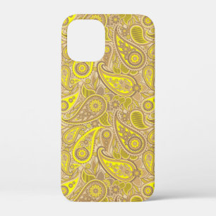 Case-Mate iPhone Case Joli motif paisley brun jaune