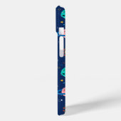 Coques Case-Mate iPhone Joli Motif Planète Souriante (Verso / Gauche)