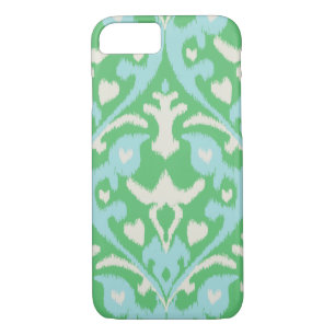 Coques Pour iPhone Joli motif tribal kat vert turquoise couleur