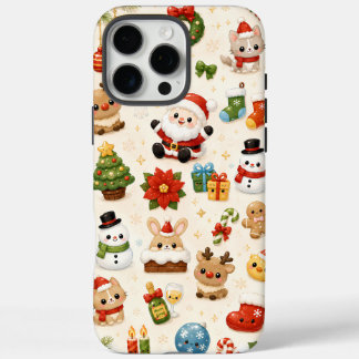 Coques iPhone 16 Pro Max Joli Noël Kawaii