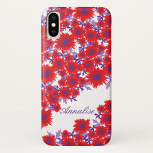 Case-Mate iPhone Case Joli nom botanique de pavot damassé