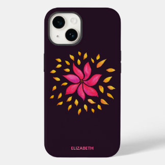 Coque Pour iPhone 14 Joli Nom Flower Girl