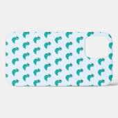 Coques Case-Mate iPhone Joli oiseau bleu (Verso (horizontal))