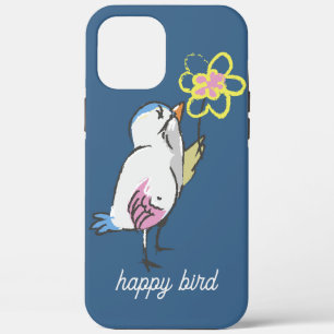 Case-Mate iPhone Case Joli Oiseau Fleur Jaune