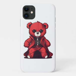 Case-Mate iPhone Case Joli ours en peluche rouge garçon