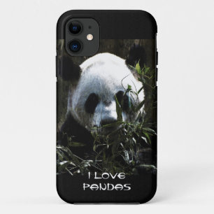 Etui iPhone Case-Mate Joli ours panda avec de délicieuses feuilles de ba
