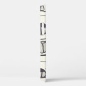 Coques Case-Mate iPhone Joli ours visage dessiné à la main gribouillis ill (Verso / Droite)