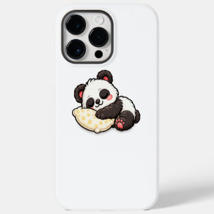 Coque Pour Pour iPhone 14 Pro Max Joli panda endormi avec oreiller