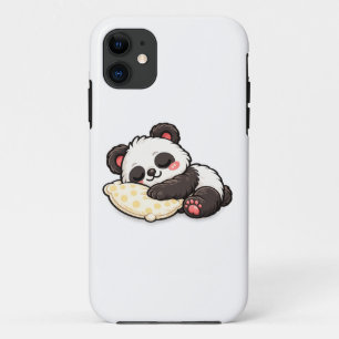 Case-Mate iPhone Case Joli panda endormi avec un oreiller