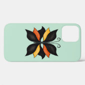 Coques Case-Mate iPhone Joli papillon Art Abstrait (Verso (horizontal))