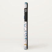 Coques Case-Mate iPhone Joli Papillons Bleus (Dos/Gauche)