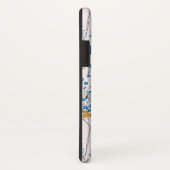 Coques Case-Mate iPhone Joli Papillons Bleus (Dos/Droite)