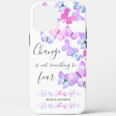 Coques Case-Mate iPhone Joli Papillons Positif Changer le devis Personnali (Verso)