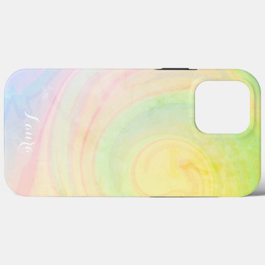 Coques Case-Mate iPhone Joli Pastel Abstrait Style tendance Inspirivity (Verso (horizontal))