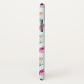 Coques Case-Mate iPhone Joli Pastel Motif d'aquarelle papillon (Dos/Droite)