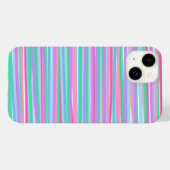 Coques Case-Mate iPhone Joli Pastel Stripes (Verso (horizontal))