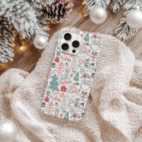Joli Père Noël fantaisiste Motif d'arbre de Noël R