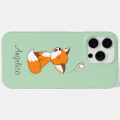 Coques Case-Mate iPhone Joli Petit Fox Sleepy (Verso (horizontal))