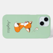 Coques Case-Mate iPhone Joli Petit Fox Sleepy (Verso (horizontal))