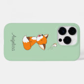 Coques Case-Mate iPhone Joli Petit Fox Sleepy (Verso (horizontal))