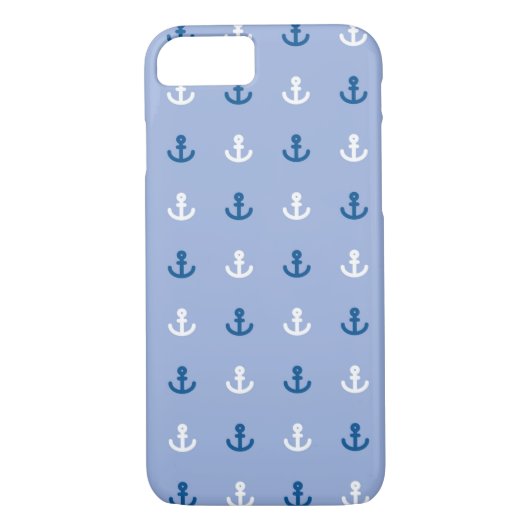 Coques Case-Mate iPhone Joli petit Motif de Ancre (Dos)